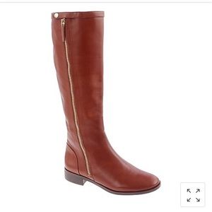 ✨SALE✨ J. Crew Leather Wide-Calf Boot